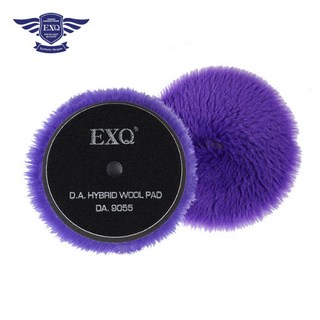 EXQ 125mm(5인치) 듀얼 하이브리드 퍼플 울패드 DA9055, 1개단품, 1개