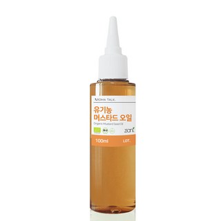 유기농 머스타드 오일 오가닉 겨자씨유 천연오일 50ml 100ml, 1개