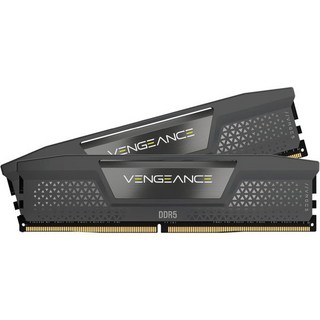코르세어 복수 DDR5 32GB (2x16GB) 5600MHz CL36 AMD EXPO 인텔 XMP iCUE 호환 컴퓨터 메모리 그레이(CMK32GX5M2B5600Z36), 2개