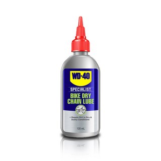 WD40 건식 체인 오일 120ml 자전거 기름 윤활제, 1개
