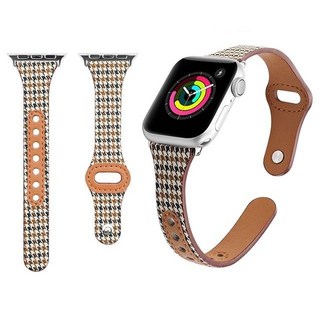 애플워치 호환 클래식 체크 스트랩 424445mm베이지 밴드 sja*194AS