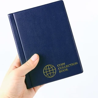 문짝지그 60 포켓 동전 수집 책장 보관 돈 가방, 01 NY BLUE