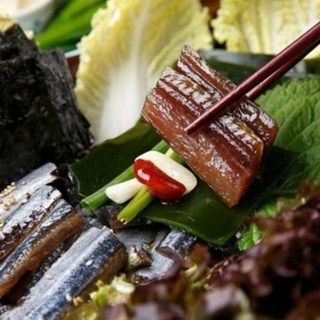 [포항 특산품] 기름진 고소함과 감칠맛 겨울 별미 비리지 않은 구룡포 과메기, 1개, 꽁치 과메기 5미 단품 (1~2인분)