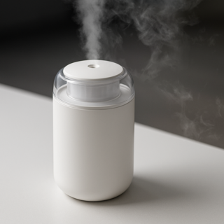 쿨차 세척편한 탁상용 미니 가습기 무선 USB 저소음 초음파