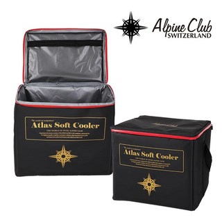 스위스알파인 아틀라스 캠핑 소프트 쿨러 42L, 블랙