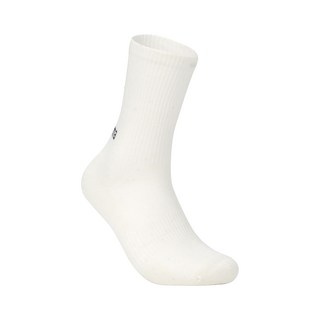 DASAMA 텐셀 런 크루 스포츠 런닝 마라톤 운동 속건성 쿠션 기능성 양말, 아이보리, 1개