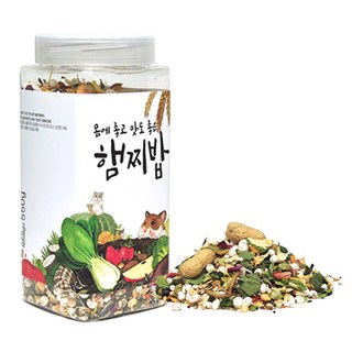 햄토피아 햄찌밥 햄스터 사료, 550g, 1개