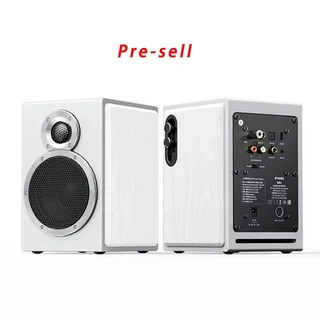 FiiO SA1 액티브 스피커 데스크탑 블루투스 HIFI 음질 31 세그먼트 고정밀 무손실 맞춤형 PEQ LDAC 앱, 02 SA1 WHITE
