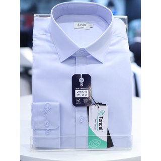 STCO 사계절 블루 스트레치 스판 셔츠 (클래식핏) SDSVZ59