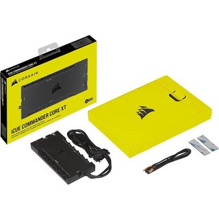 컴퓨터 쿨링 CORSAIR-iCUE 커맨더 코어 XT 디지털 팬 속도 및 RGB 조명 컨트롤러, 01 COMMANDER CORE XT