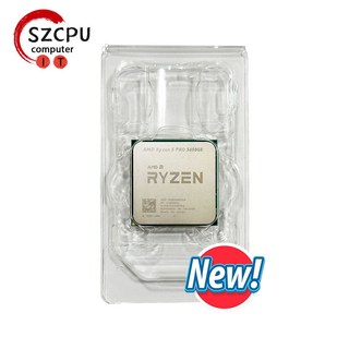 AMD R5 PRO 5650Ge Ryzen 5 3.4GHz 6 코어 12 스빨간색 35와트 CPU L3 = 16M 100 000000258 소켓 AM4 신, 1개