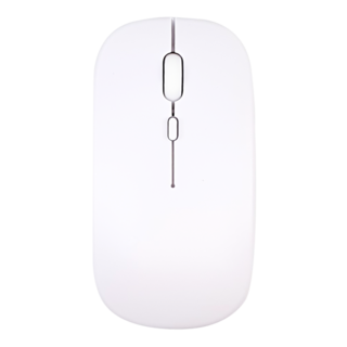 태블릿 휴대폰 아이패드 레노버 갤럭시탭 호환 무소음 블루투스 마우스, 화이트