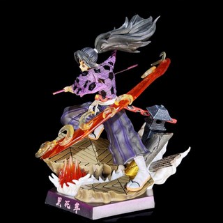 귀멸의 칼날 피규어 코쿠시보 요리이치 귀칼 미니어처 여러종, 恋柱-甘露寺蜜璃 21cm, 1개