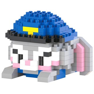 [알꿀밤-나노블럭-주토피아] YK꽈당 토끼 주디, 1개