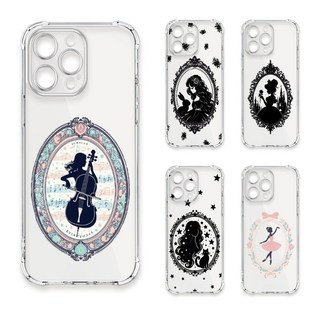 24H快速出貨 TRON 三星 A52/52s 公主剪影風格 四角防摔 軟殼 手機殼