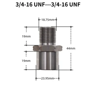 SK 오일 쿨러 필터 샌드위치 플레이트 어댑터 센서 고정 나사 M221.5 M201.5 M181.5 3/4-16 UNF 스테인레스, 03 Model 2