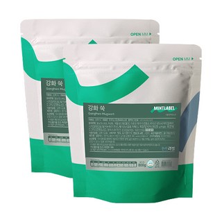 민트라벨 강화 쑥 파우더 800g 2개세트, 2개, 1개