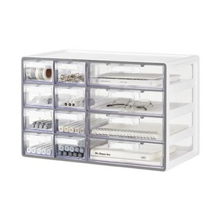 UP 시스템 멀티박스 복합형 12단 그레이 시스맥스, 단품, 1단