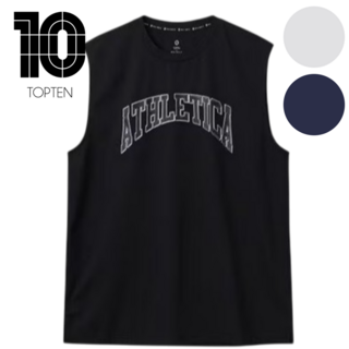 [백화점발송] 탑텐 남성 민소매 기능성 쿨링 나시 런닝 물놀이 바다 계곡 크로스핏 계곡 빠지