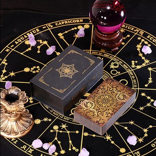 라이더 웨이트 타로카드 유니버셜 타로카드 금박 디자인 +설명서 1개