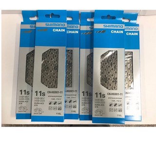 SHIMANO XTR/DURA-ACE HG901 11速鏈條 鏈條 116L 加贈鍊條油, 1個, 一車份加贈BIC-100P 乾式鍊條油