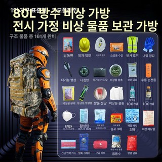 폭염예방키트 무더위 온열질환 더위예방 물품 응급, 2인용 가정용, 1개, 기본 색상