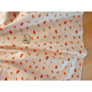 【銅板布料】現貨 全棉布 小麵包樂園 幅寬110cm 童裝/拼布/袋包/廚房布品/印花, 1個