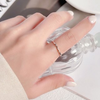 UME S925純銀愛心戒指 洗手可戴 不退色 可調戒圍戒指