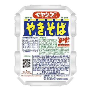 Peyoung 大份日式炒麵 120g, 18入