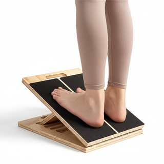 핏룸 종아리 스트레칭 보드 레그 릴렉서 발목 족저근막염 스트레칭 실내 운동기구, 우드 스트레칭 보드