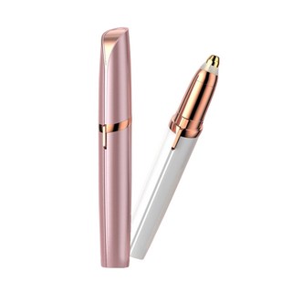 필굿 무선 전동 눈썹제모기 건전지형, 화이트