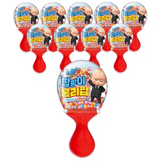 보스베이비 딸랑이 롤리팝 캔디, 30g, 10개