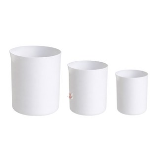 白色燒杯，帶傾倒口, 1個, 50ml