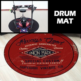 [보먼] POINT 드럼매트 드럼카페트 드럼연주매트 음악실 소음방지/국내배송-당일출고, 선택6 원형드럼매트-C타입 단일사이즈, 1개