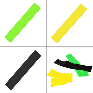 온기홈 허벅지 고무밴드 요가밴드, 1개, 그린