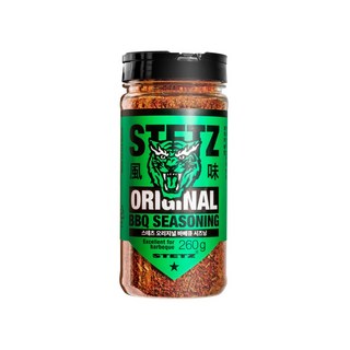 스테츠 오리지널 바베큐 스테이크 시즈닝, 260g, 1개