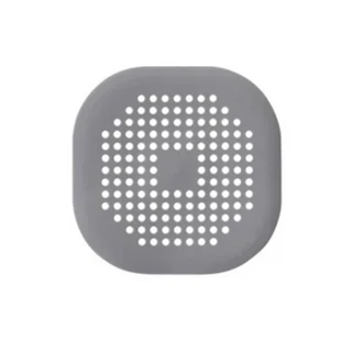 샤워 바닥 드레인에 대 한 비 슬립 헤어 캐처 흡입 컵 스퀘어 메쉬 주방 욕실 액세서리와 TPR 워터 스토퍼