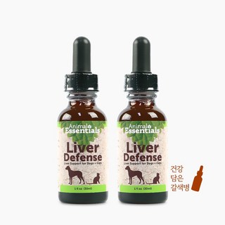 간해독 밀크시슬 / 활력 간 팅크 30ml 2개 매니아세트 애니멀에센셜 고양이 반려묘 Liver Defense, 심장/간
