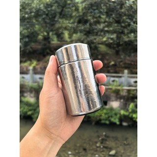 150ml 純鈦 密封罐 戶外旅行便攜 燕窩保鮮保溫杯 中藥咖啡罐, 如圖所示, 1個