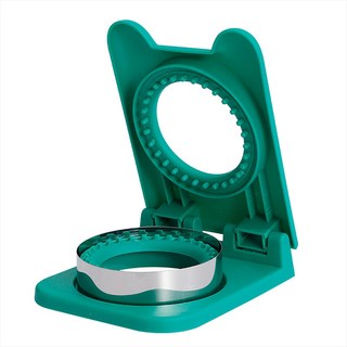 원형 샌드위치 메이커 그린 식빵 틀 토스트 만들기 N571, 1개