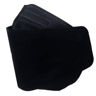 YOKUMASK 友惠成人船型立體口罩單片包裝 韓版成人KF94立體口罩, 活性碳-曜石黑, 1個, 20片