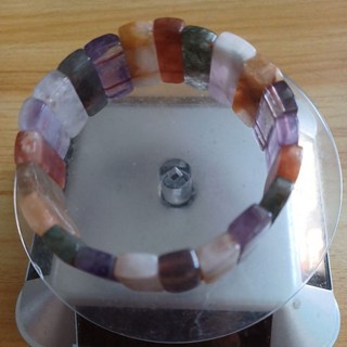 多寶彩兔毛手排 精選水晶 多彩設計 展現個人風格