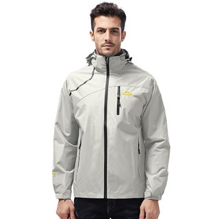 Outdoorjackets 男女款防風防雨衝鋒衣 秋冬保暖機能外套 登山運動適用 可拆卸帽