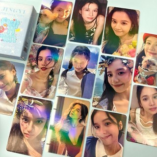 台灣發貨-张婧仪小卡仔仔明星卡片周边同款自印镭射LOMO卡专辑卡照片卡写真, 1個, 【张婧仪ZJY】5.6*8.6,【双面-镭射小卡50张】不要卡膜