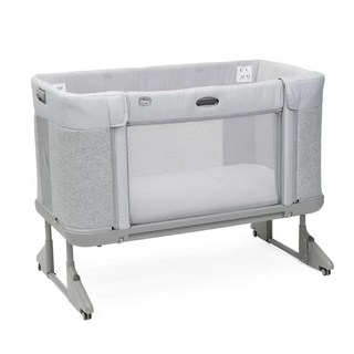Chicco Next 2 Me Forever多功能成長安撫嬰兒床邊床(0-4歲適用)多色可選/可加購床墊【六甲媽咪】, 迷霧灰
