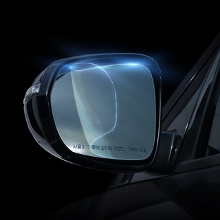 [오카] 스포티지 NQ5 호환 용품 사이드미러 발수 친수 방수 필름 김서림 방지 시야 확보, 1세트, 사이드미러필름_더올뉴스포티지(198)