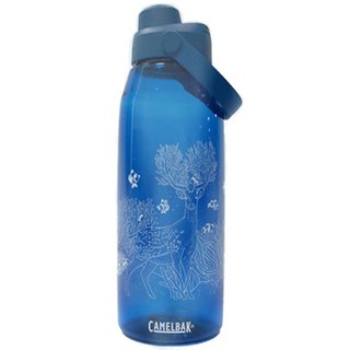 CAMELBAK 1000ml 1500ml 運動水瓶 離島記憶 台灣限定 黑/白/綠/藍, 綠島夢潛-牛津藍, 1個
