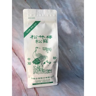 糖軒町 洽發松鶴中筋粉1kg 麵點製作 饅頭 包子 麵條 家庭烘焙, 1個