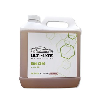IPO 디테일링 버그 제로 PN506D 3.78L 대용량 버그크리너 벌레 제거제 나무수액, 1개