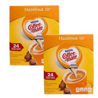 커피메이트 크리머 헤이즐넛 K-컵, 11ml, 48개